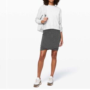 Lululemon Athletica Charcoal Pencil Skirt